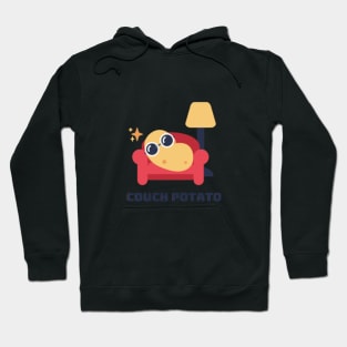 Couch Potato  Tee Hoodie